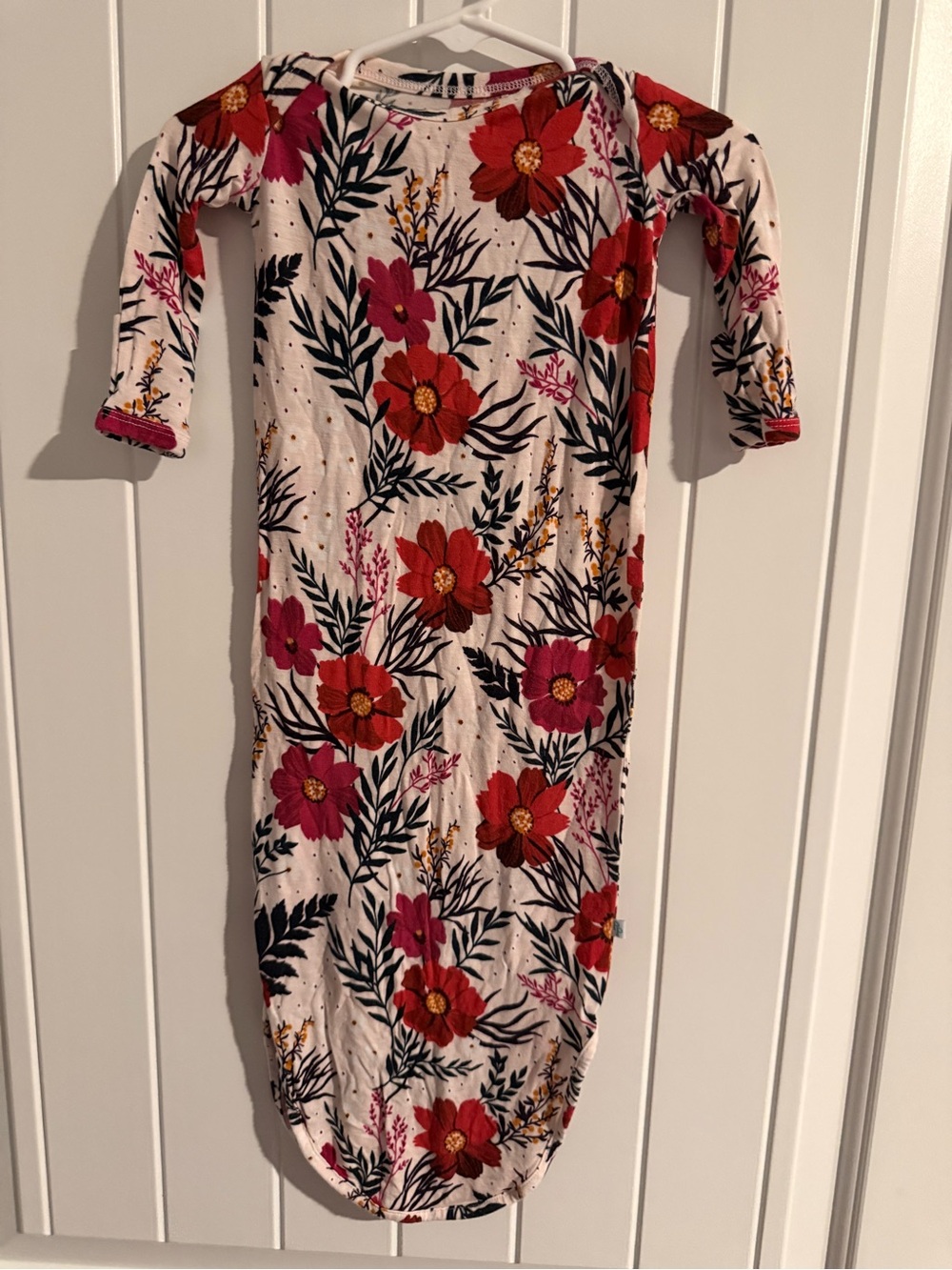 Posh Peanut Floral Bamboo Footie Pajamas – 0-3M